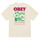 Obey Ανδρική κοντομάνικη μπλούζα Art Studio Flowers Tee